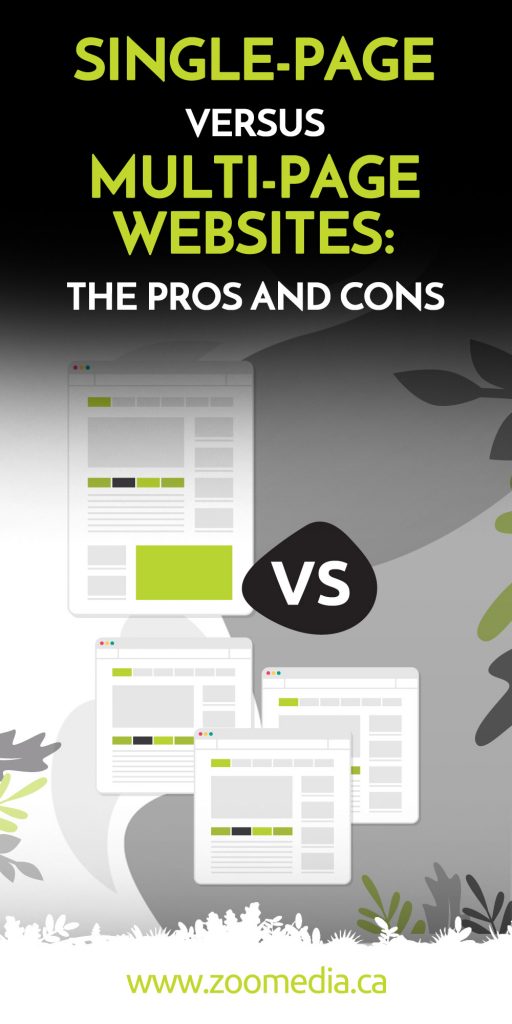 Pros and Cons of Single-Page Websites vs Multi-Page Website 