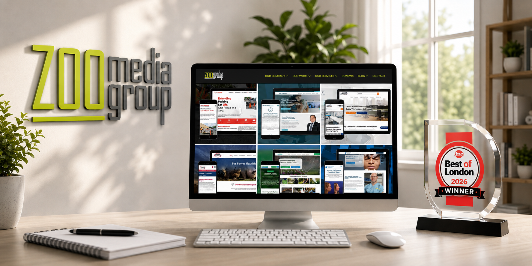 ZOO Media Group Named London, Ontario’s Best Web Design Agency